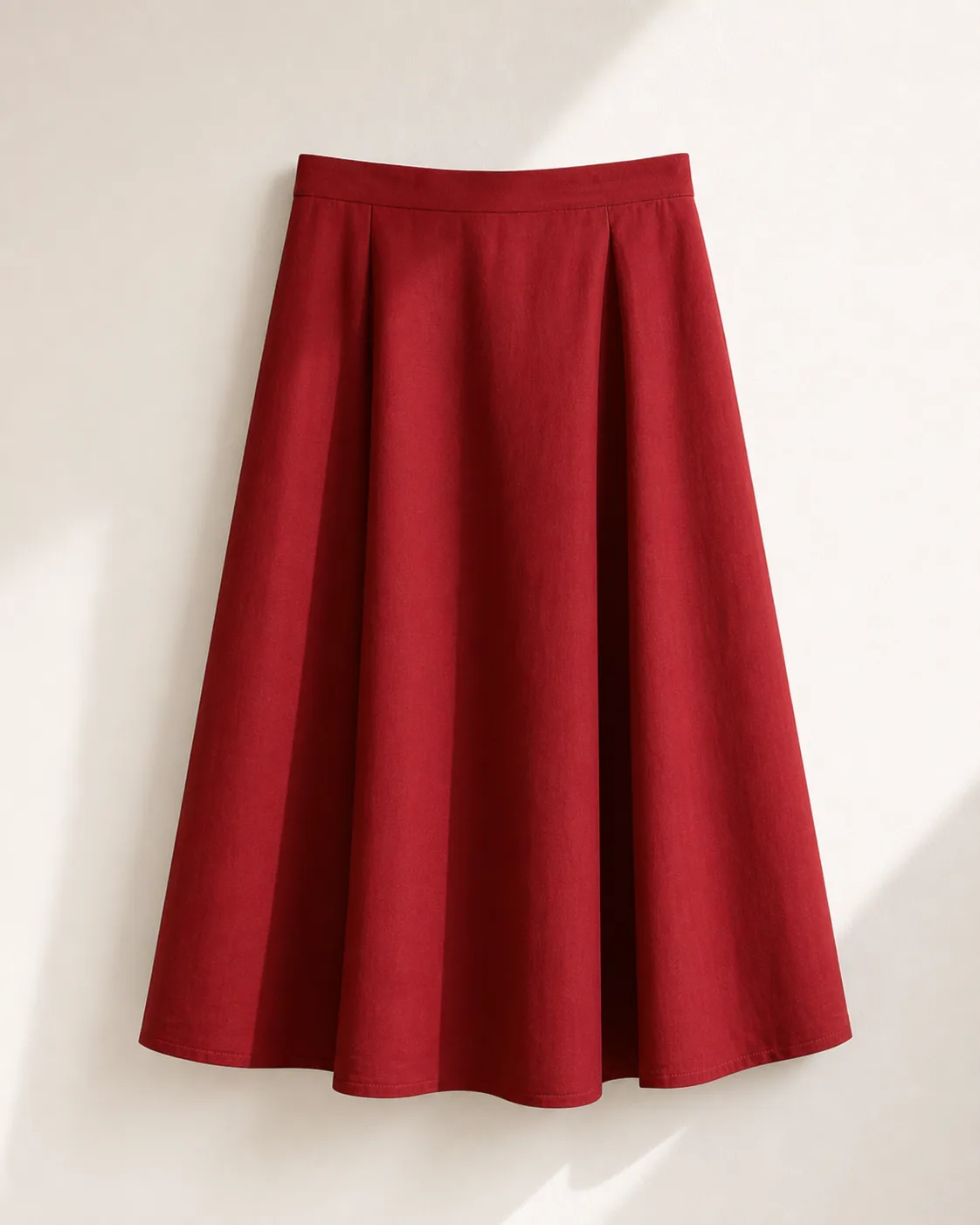 Red skirt
